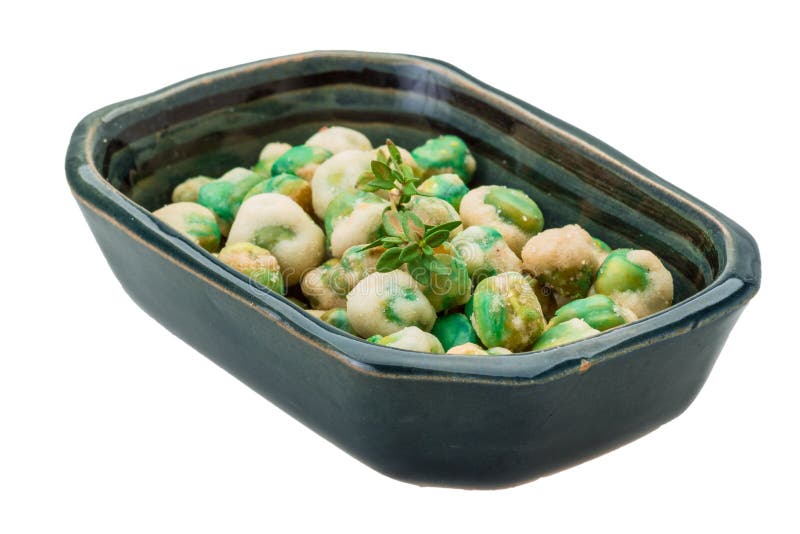 Crispy green peas stock image. Image of peas, junk, coated 38194053