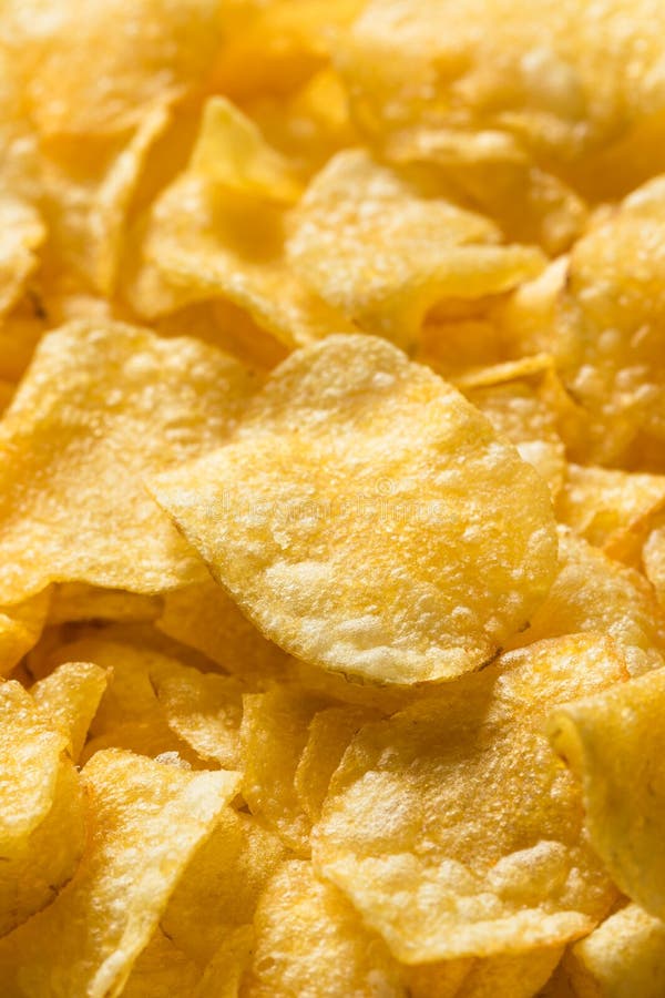 Crispy Thin Potato Chips stock photo. Image of potato 159480978
