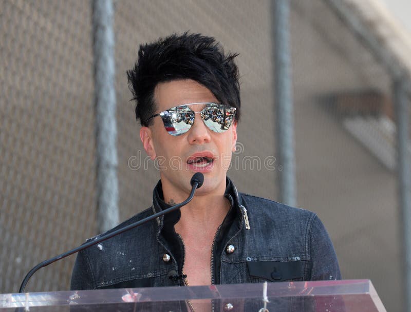 LOS ANGELES, CA - July 20, 2017: Criss Angel at the Hollywood Walk of Fame Star Ceremony honoring illusionist Criss Angel