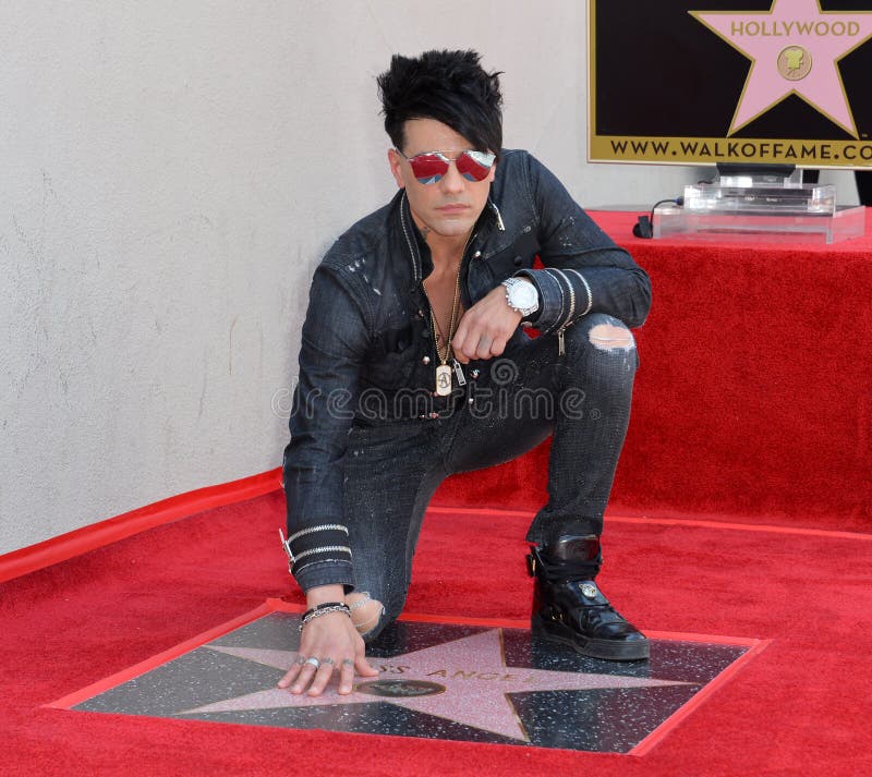 LOS ANGELES, CA - July 20, 2017: Criss Angel at the Hollywood Walk of Fame Star Ceremony honoring illusionist Criss Angel