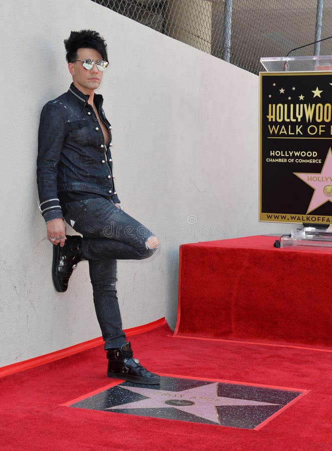 LOS ANGELES, CA - July 20, 2017: Criss Angel at the Hollywood Walk of Fame Star Ceremony honoring illusionist Criss Angel