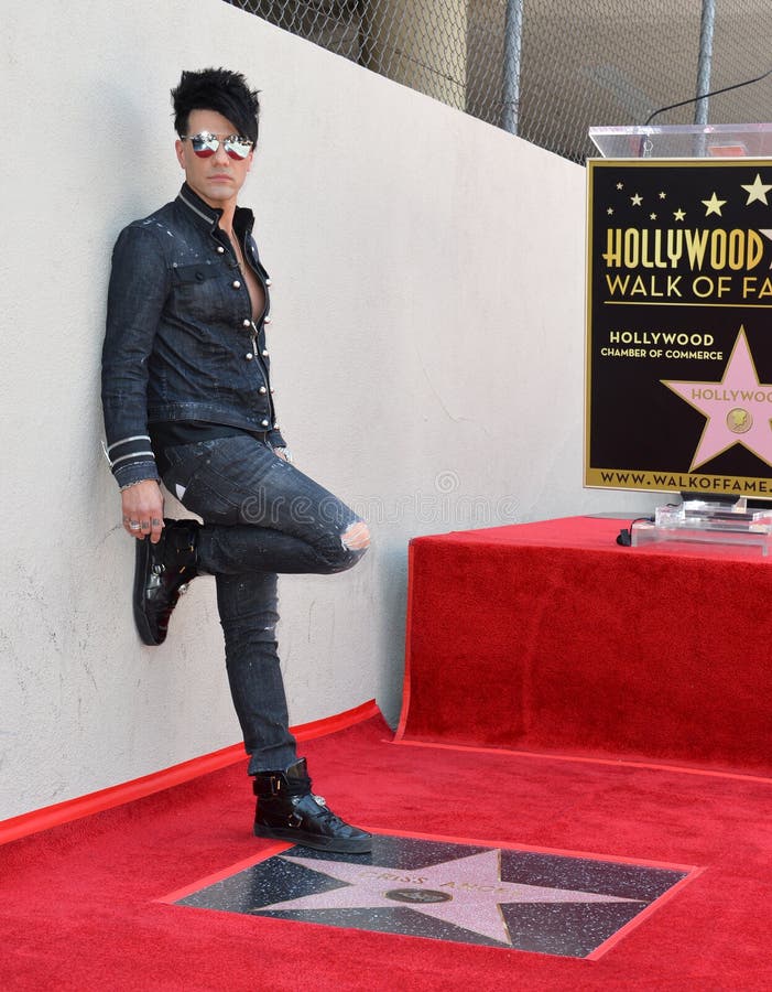 LOS ANGELES, CA - July 20, 2017: Criss Angel at the Hollywood Walk of Fame Star Ceremony honoring illusionist Criss Angel