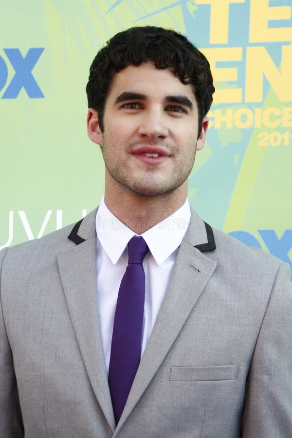 LOS ANGELES - AUG 7: Darren Criss arriving at the 2011 Teen Choice Awards at Gibson Amphitheatre on August 7, 2011 in Los Angeles, CA. LOS ANGELES - AUG 7: Darren Criss arriving at the 2011 Teen Choice Awards at Gibson Amphitheatre on August 7, 2011 in Los Angeles, CA