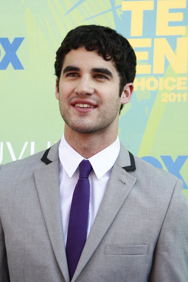 LOS ANGELES - AUG 7: Darren Criss arriving at the 2011 Teen Choice Awards at Gibson Amphitheatre on August 7, 2011 in Los Angeles, CA. LOS ANGELES - AUG 7: Darren Criss arriving at the 2011 Teen Choice Awards at Gibson Amphitheatre on August 7, 2011 in Los Angeles, CA