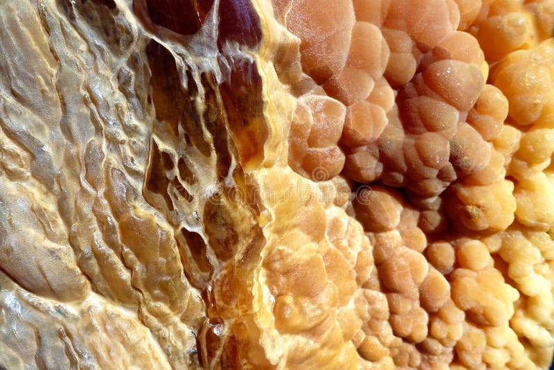 Cristais do geode fotografia de stock royalty free