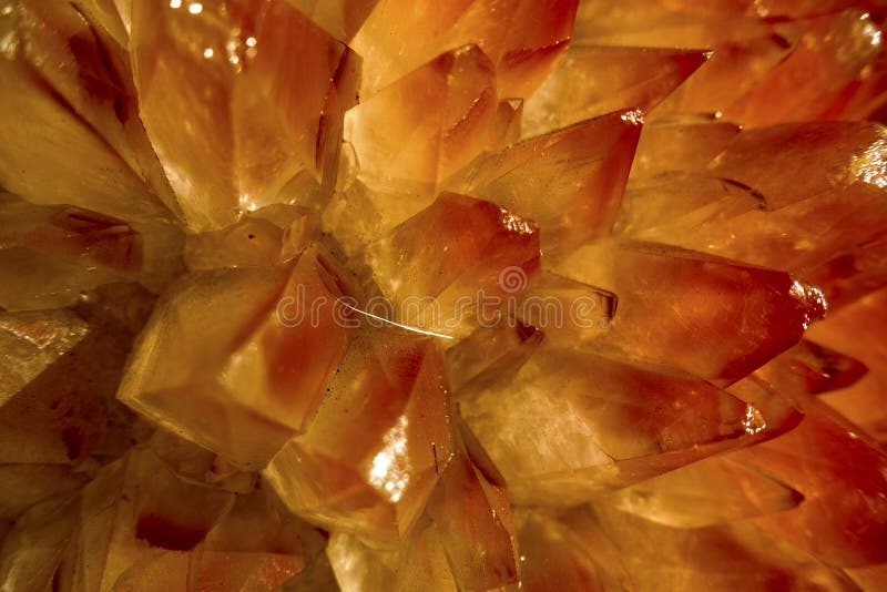 Cristais do geode imagens de stock royalty free