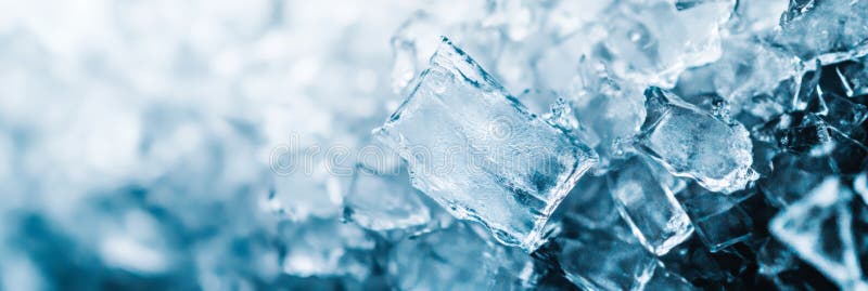 Cristale de gheață care creează un fundal uimitor al țării minunilor stock image