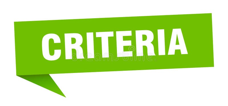 Criteria Stock Illustrations – 3,234 Criteria Stock Illustrations