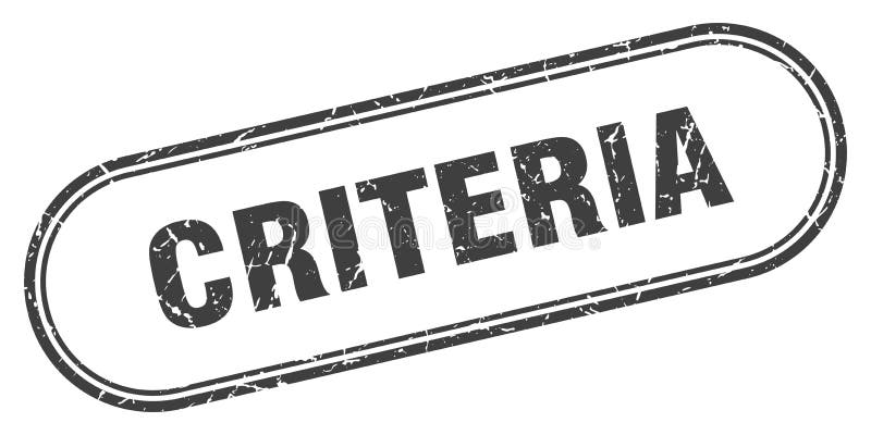 Criteria Stock Illustrations – 1,205 Criteria Stock Illustrations