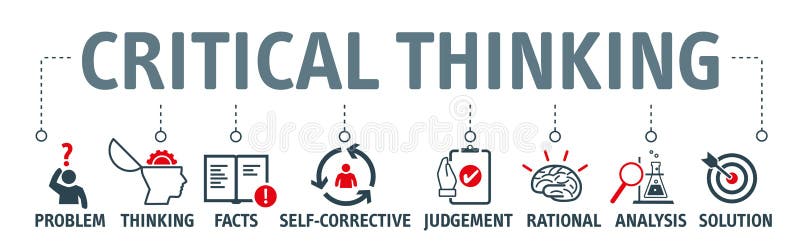 Critical thinking Vector Illustration concept