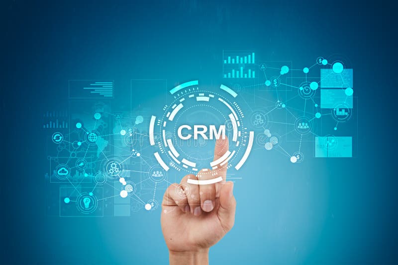 CRM. Customer relationship management concept. Customer service and relationship. stock photography