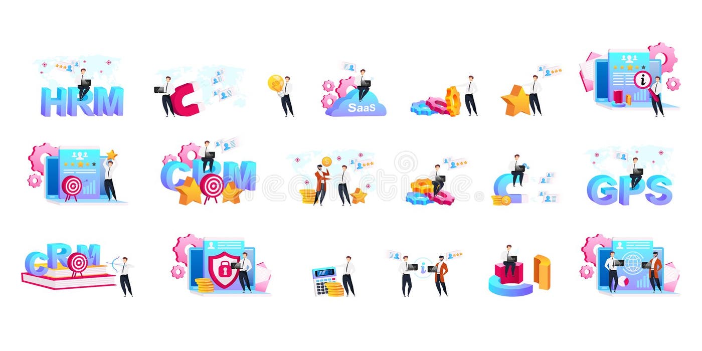 Crm Illustrations Stock Illustrations – 476 Crm Illustrations Stock ...