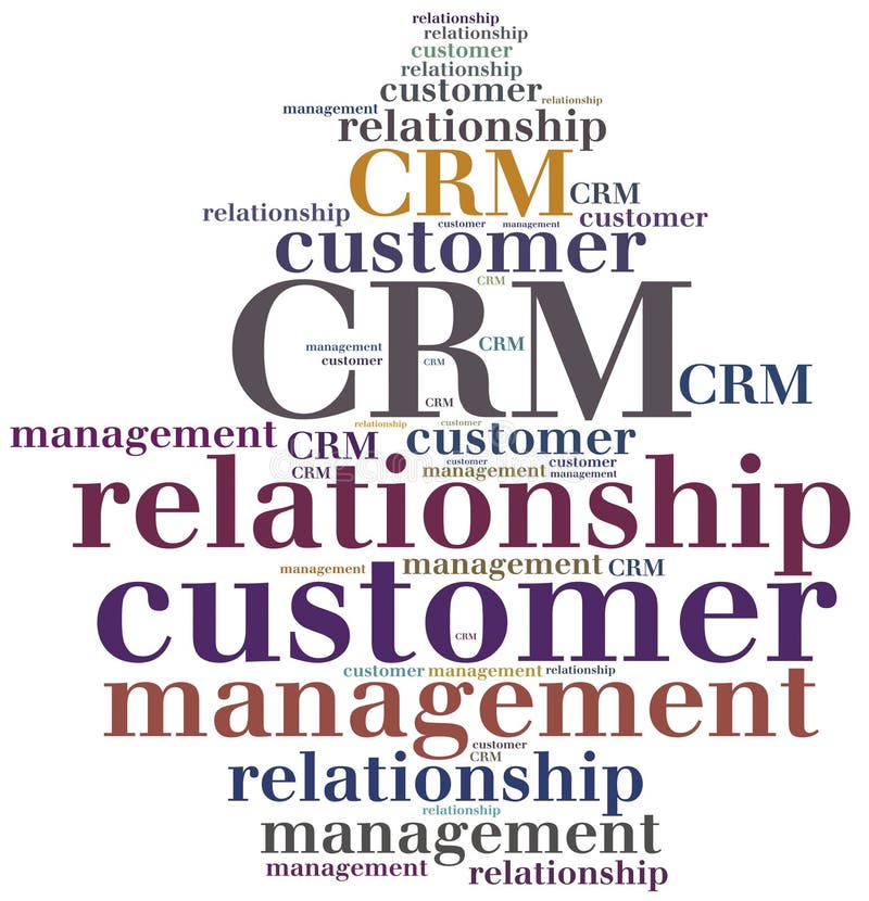 CRM Klienta związku zarządzanie royalty ilustracja CRM Klienta związku zarządzanie royalty ilustracja