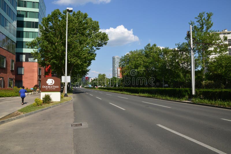 Croatia, the picturesque city of Zagreb in Balkan