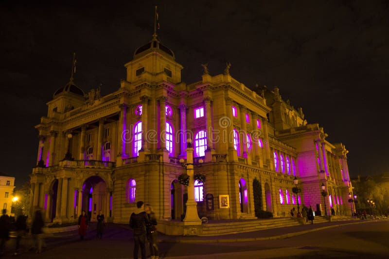 Croatian National Theatre in Zagreb