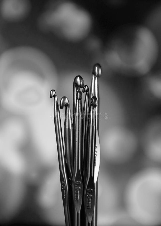 Crochet crochet. espace pour le texte. crochet multicolore. images stock