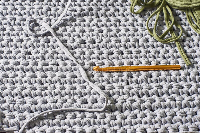 Crochet hook for knitting stock image. Image of leisure 122093677