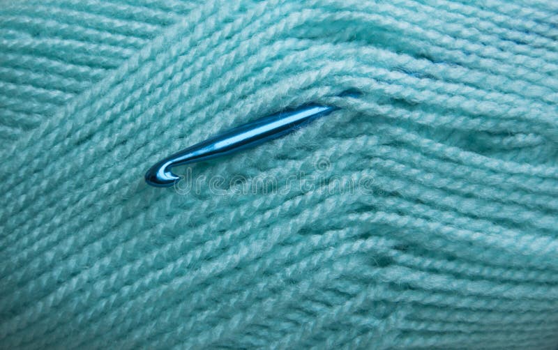 Crochet hook and yarn stock image. Image of yarn, ball 25867197