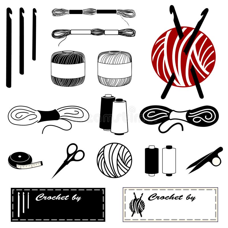 Crochet Hook Clip Art Stock Illustrations – 81 Crochet Hook Clip