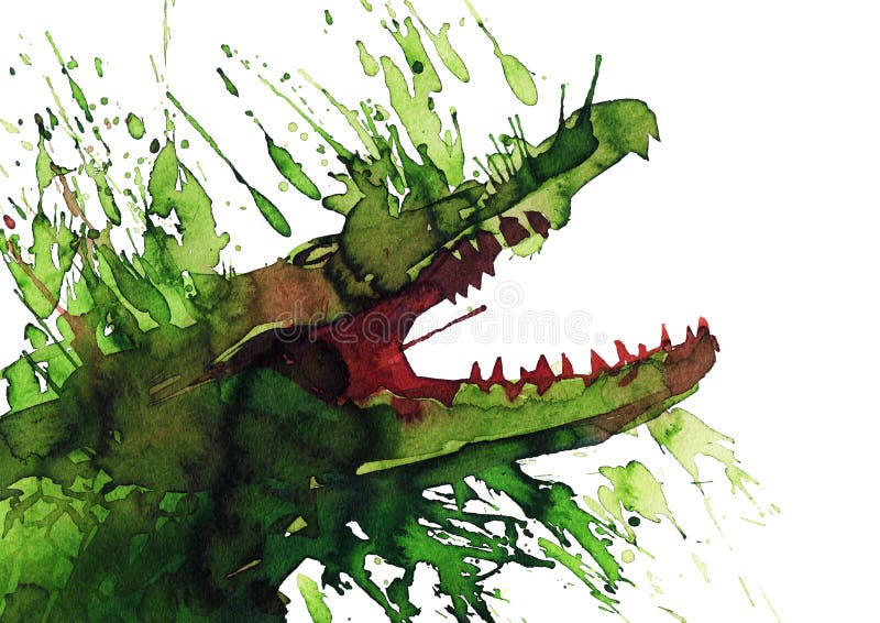 Crocodile vector illustration