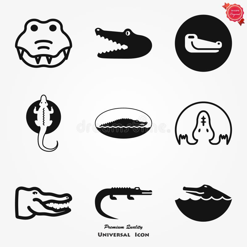 Crocodile symbol logo online