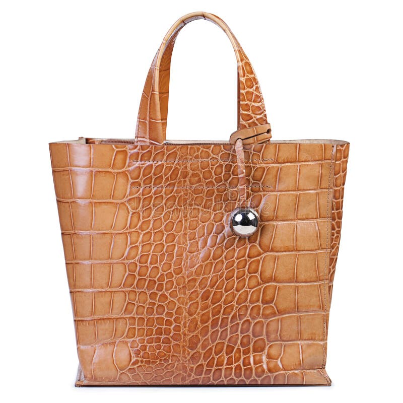 Crocodile leather bag stock image. Image of detail, crocodile 17049967