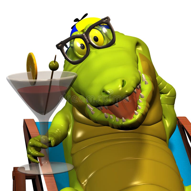 Crocodile No. 11 vector illustration