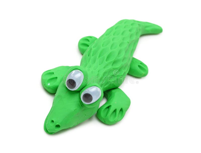 Crocodile vert photos libres de droits Crocodile vert photos libres de droits