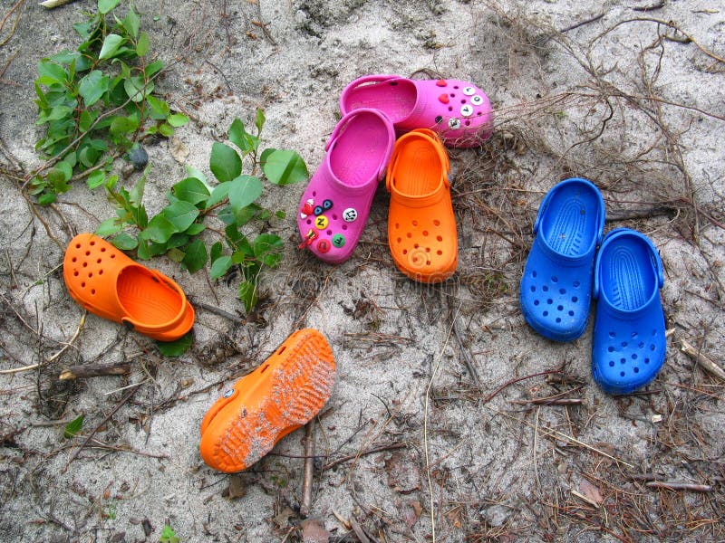 Crocs stock image. Image of slippers, casual, shot, plastic - 41204711