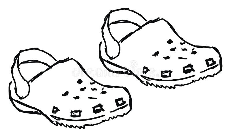 Crocs Stock Illustrations – 366 Crocs Stock Illustrations, Vectors ...