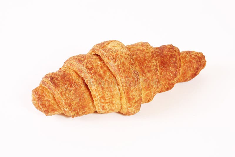 Croissant isolado imagens de stock