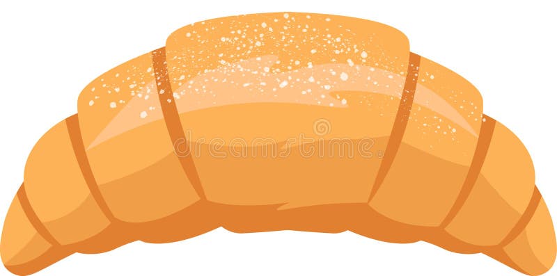 Croissant Sweet Bakery royalty illustrazione gratis