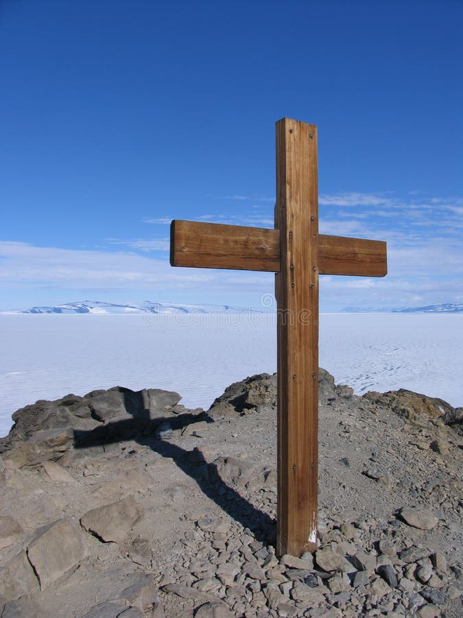 Croix de côte d'Ob images stock Croix de côte d'Ob images stock