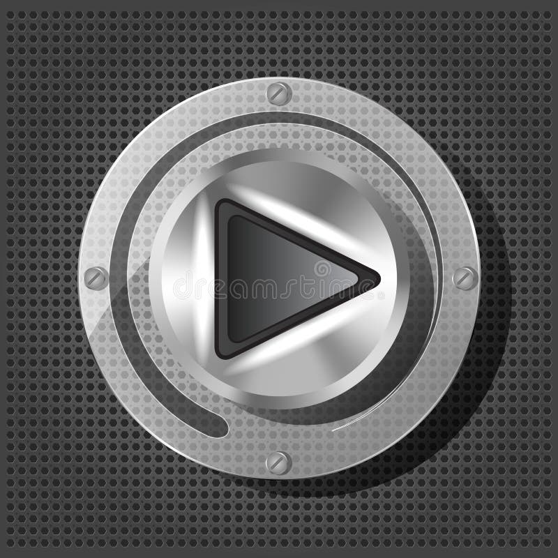 Cromi il perno con l'icona del gioco royalty illustrazione gratis Cromi il perno con l'icona del gioco royalty illustrazione gratis