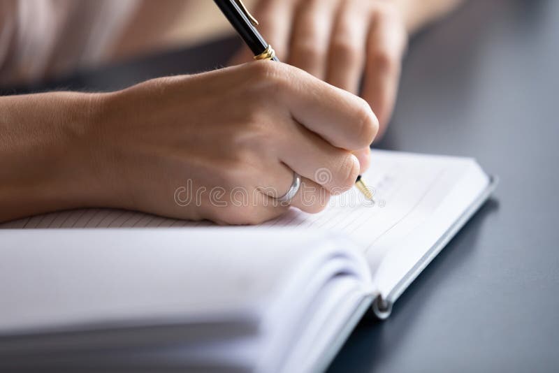 Female handwriting stock image. Image of document, note - 29080217