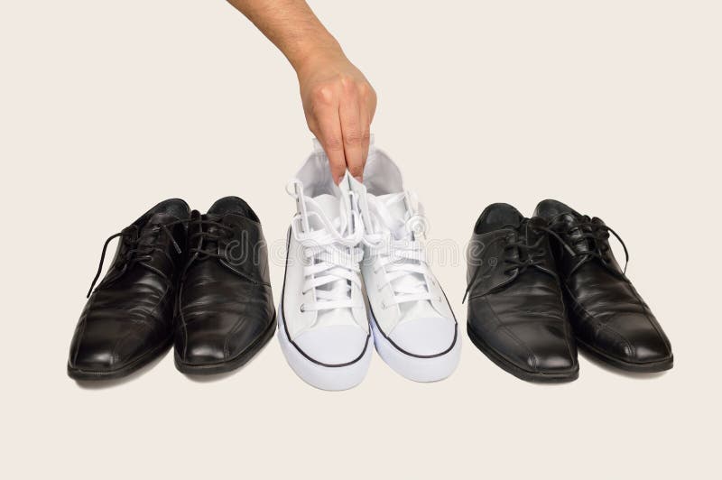 Shoes for every occasion stock photo. Image of choosing - 120649866