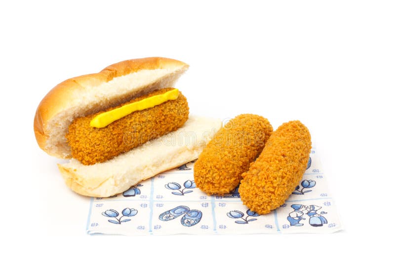 Dutch Croquettes Napkin Stock Photos Free & RoyaltyFree Stock Photos