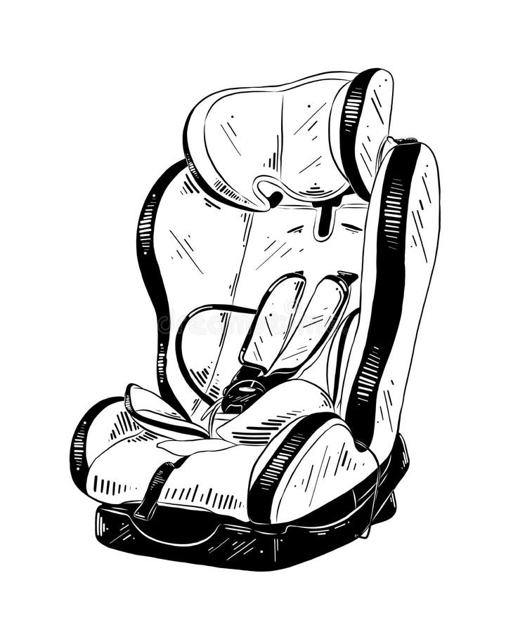 Croquis Tire Par La Main Du Siege De Voiture De Bebe Dans Le Noir D Isolement Sur Le Fond Blanc Dessin Detaille De Style Gravure Illustration De Vecteur Illustration Du Decoration Enfance Croquis Tire Par La Main Du Siege De Voiture De Bebe Dans Le Noir D Isolement Sur Le Fond Blanc Dessin Detaille De Style Gravure Illustration De Vecteur Illustration Du Decoration Enfance