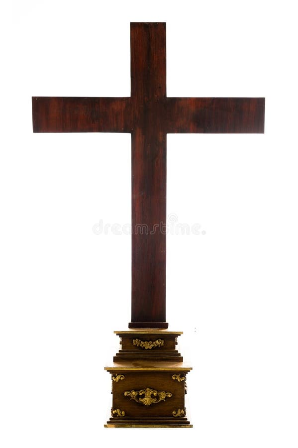 Three wooden crosses stock image. Image of crucifixion - 22853293
