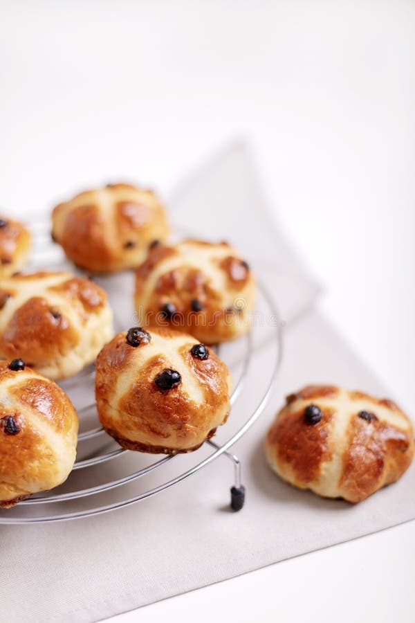 Crossbuns Containing Dried Fruits are Traditionally Eaten during Lent