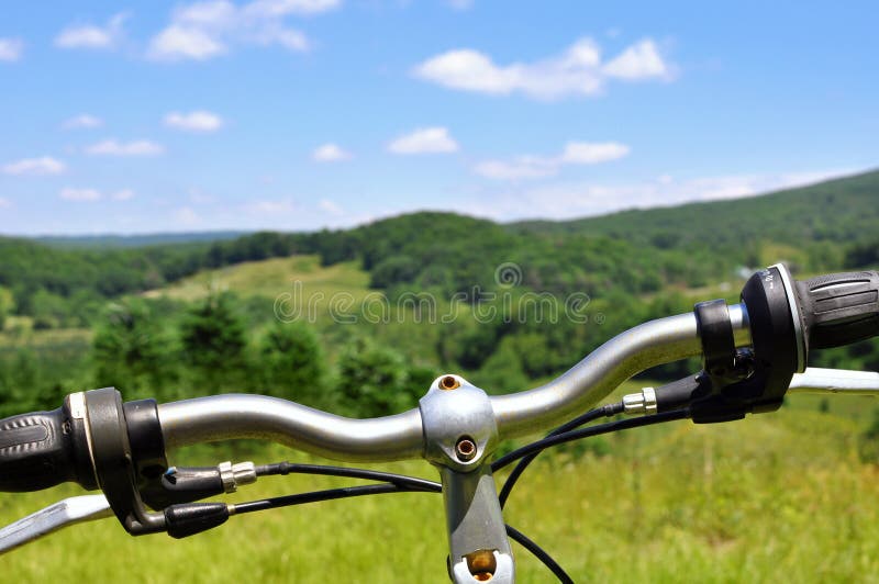 Cross-country mountain biking royalty free stock image Cross-country mountain biking royalty free stock image