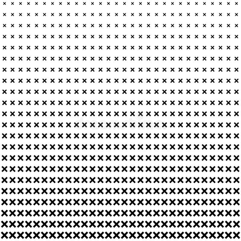 Cross Half Tone Pattern Background Stock Vector - Illustration of ...