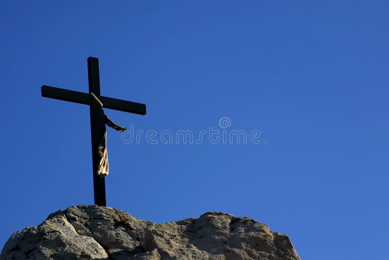 Cross in the mountain