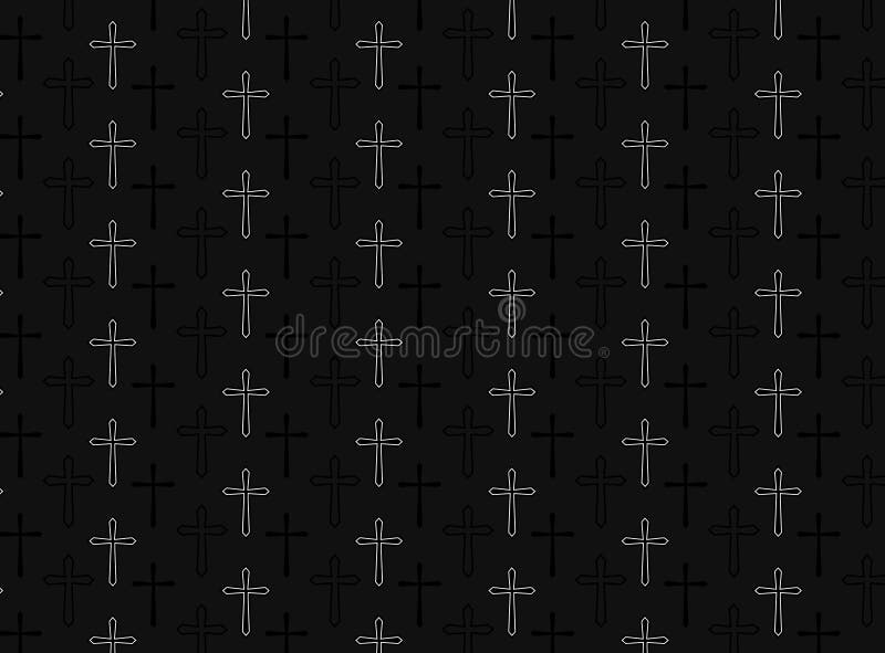 45+ Wallpaper White Cross Black Background Background