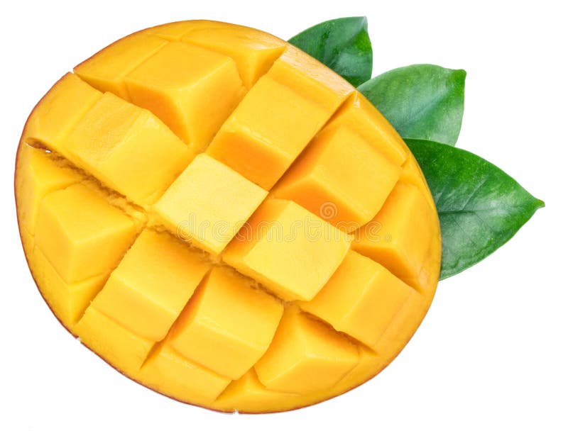 Rotten Mango Fruit Cross Section Stock Photo 1636087234