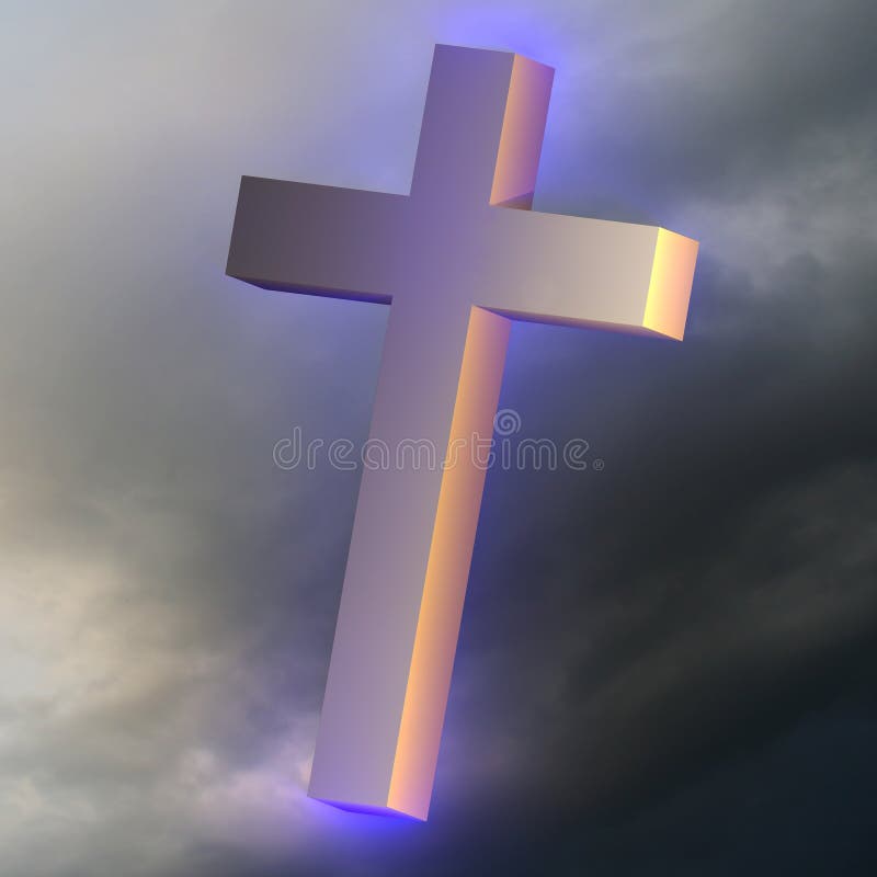 The cross in the sky