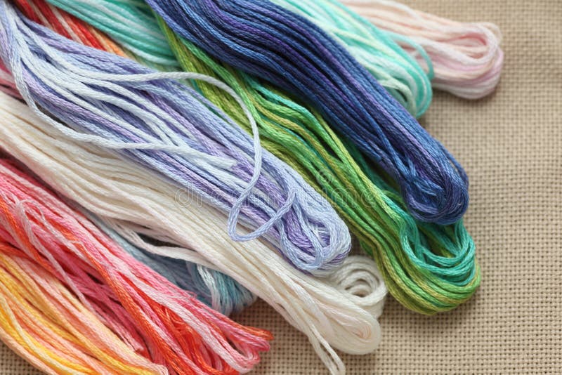 CrossStitch Threads stock photo. Image of floss, descriptive 45079630
