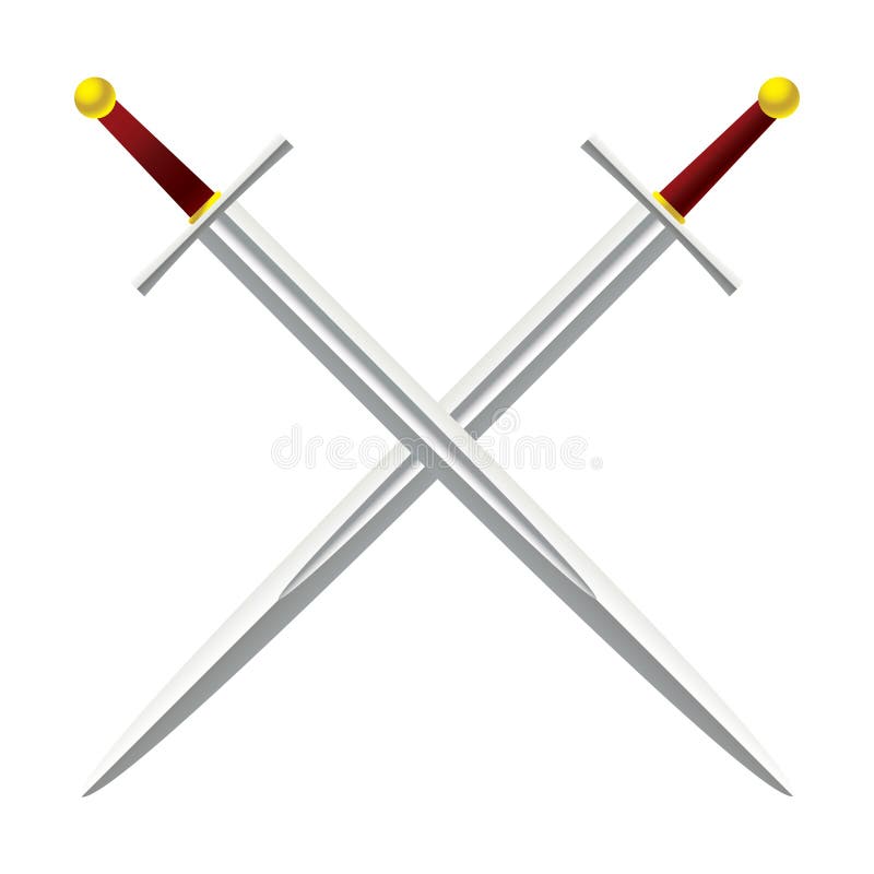 Crossed Sword Cliparts, Stock Vector and Royalty Free Crossed Sword  Illustrations