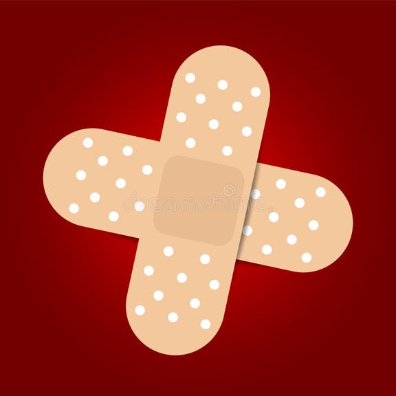 Band Aid Cross Stock Illustrations 2,097 Band Aid Cross Stock