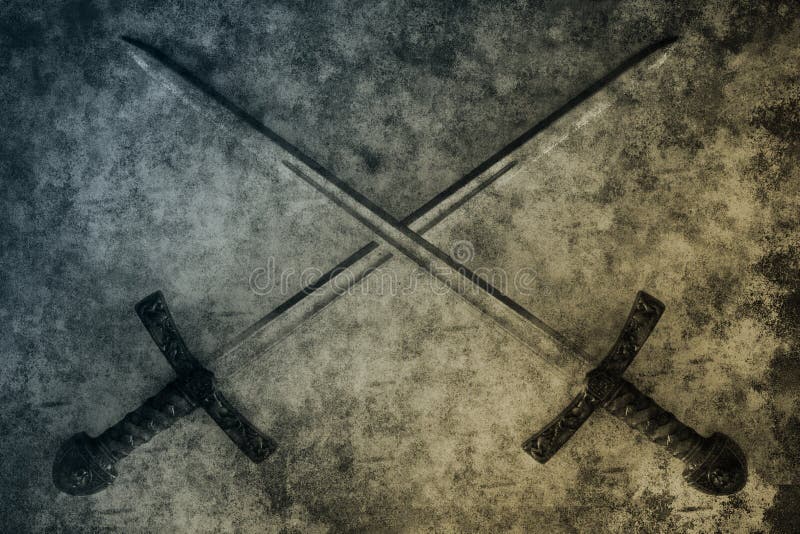 Two Crossed Swords On Image & Photo (Free Trial)